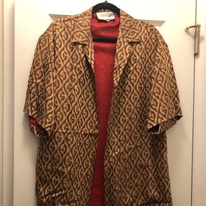 Men's Gucci camp/bowling/dress shirt